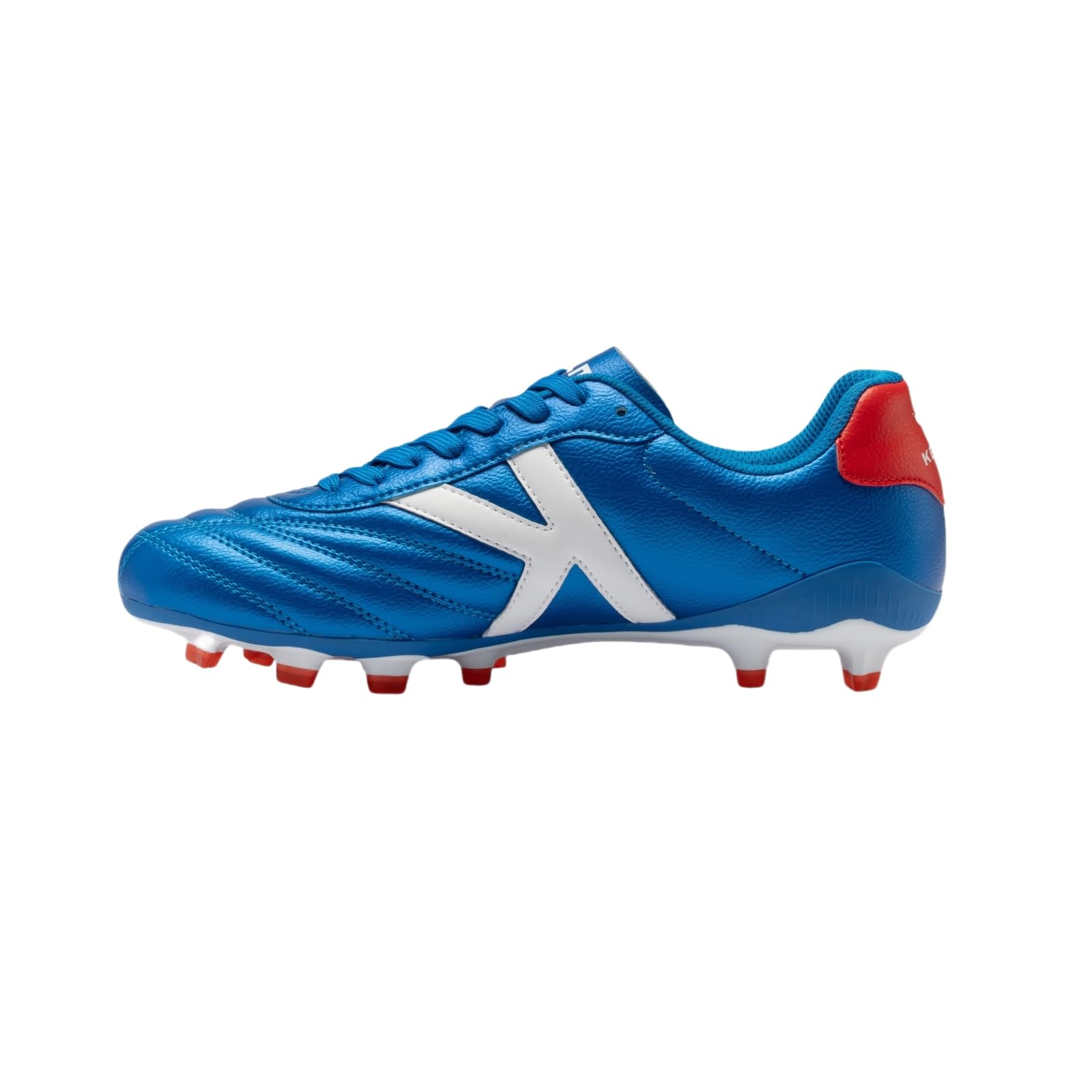 KELME Men's Soccer Cleats,FG Firm/Artificial Ground Shoes,Lightweight for Outdoor Athletic Football 10 Blue