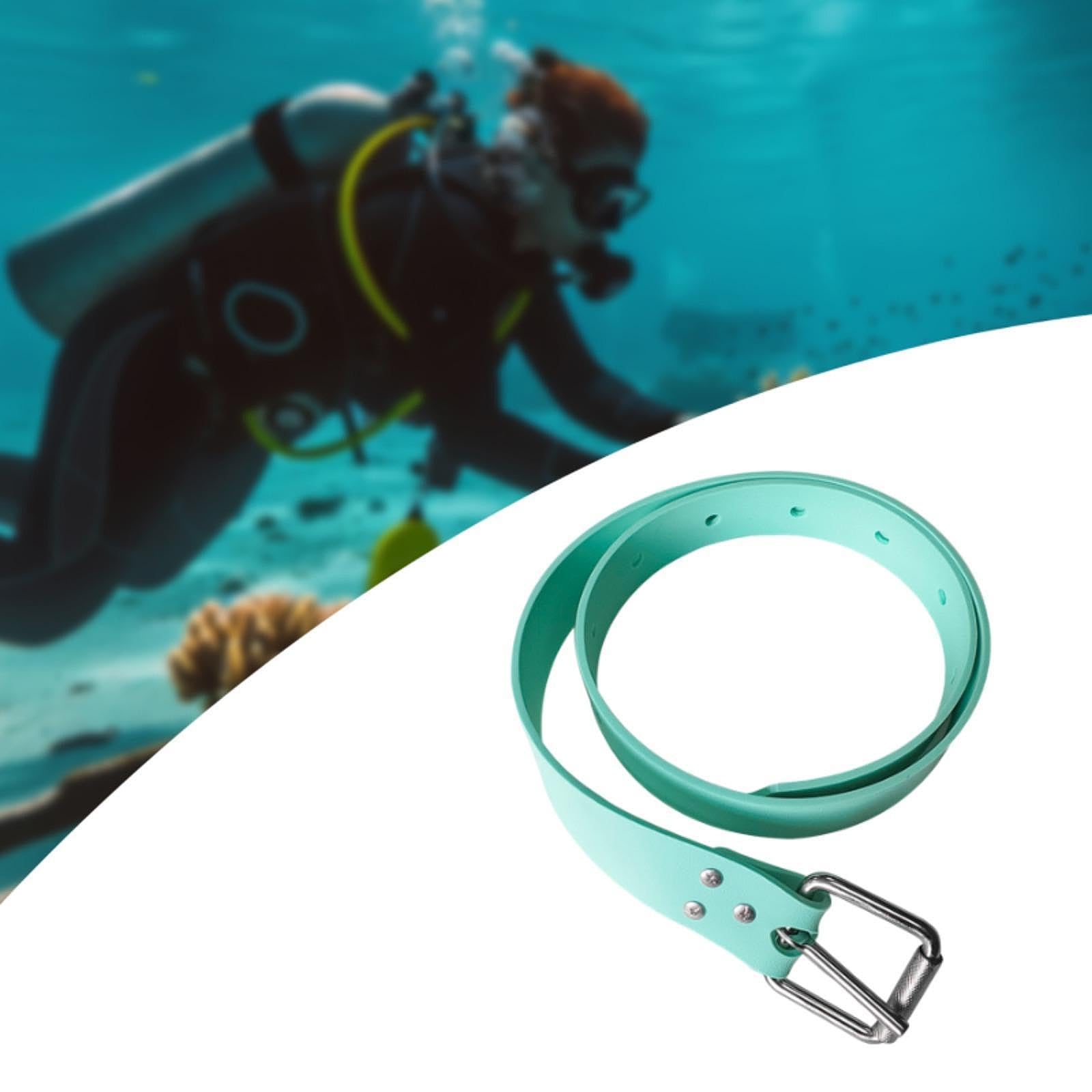 Ceinture de Plombs de Plongée Ceinture de Plombs D'apnée 130 Cm de Long Durabilité Premium, Accessoire Pratique, Ceinture de Plombs Réglable