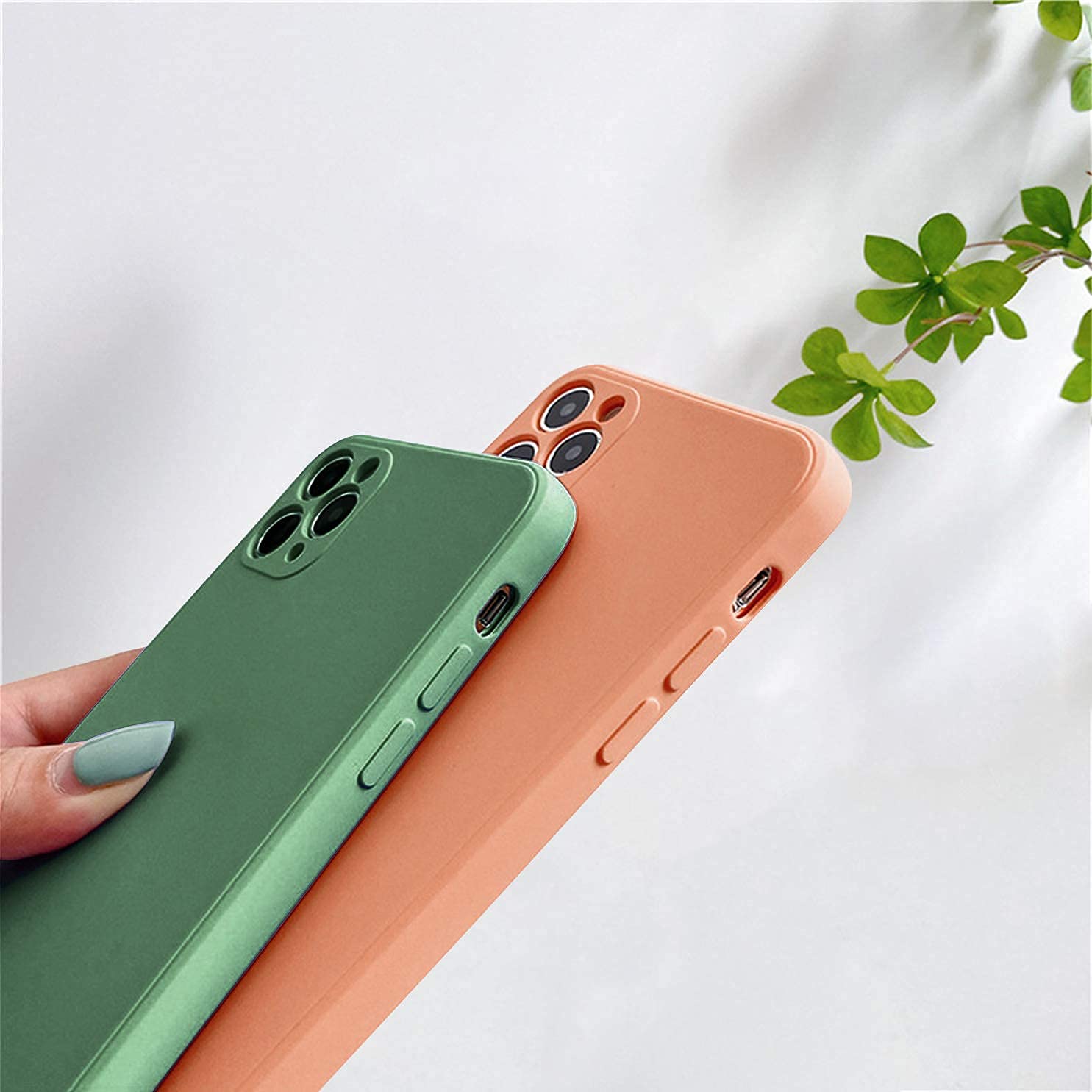Custodia iPhone 15 Pro Max con Cinturino Regolabile Crème TPU