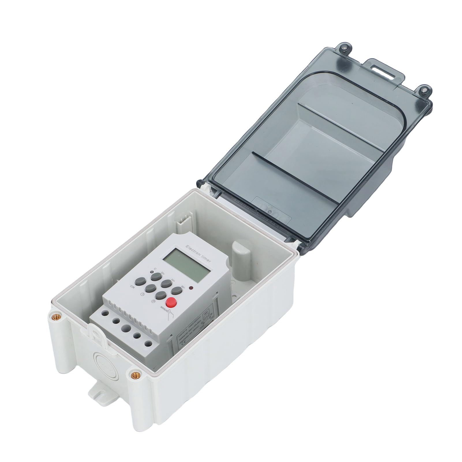 Headerbs Digitaler Zeitschaltuhr Outdoor Timer 25A 7 Tage Programmierbar