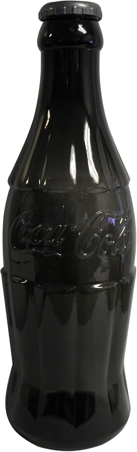 Coca-Cola 21" Neon Black Bottle Bank