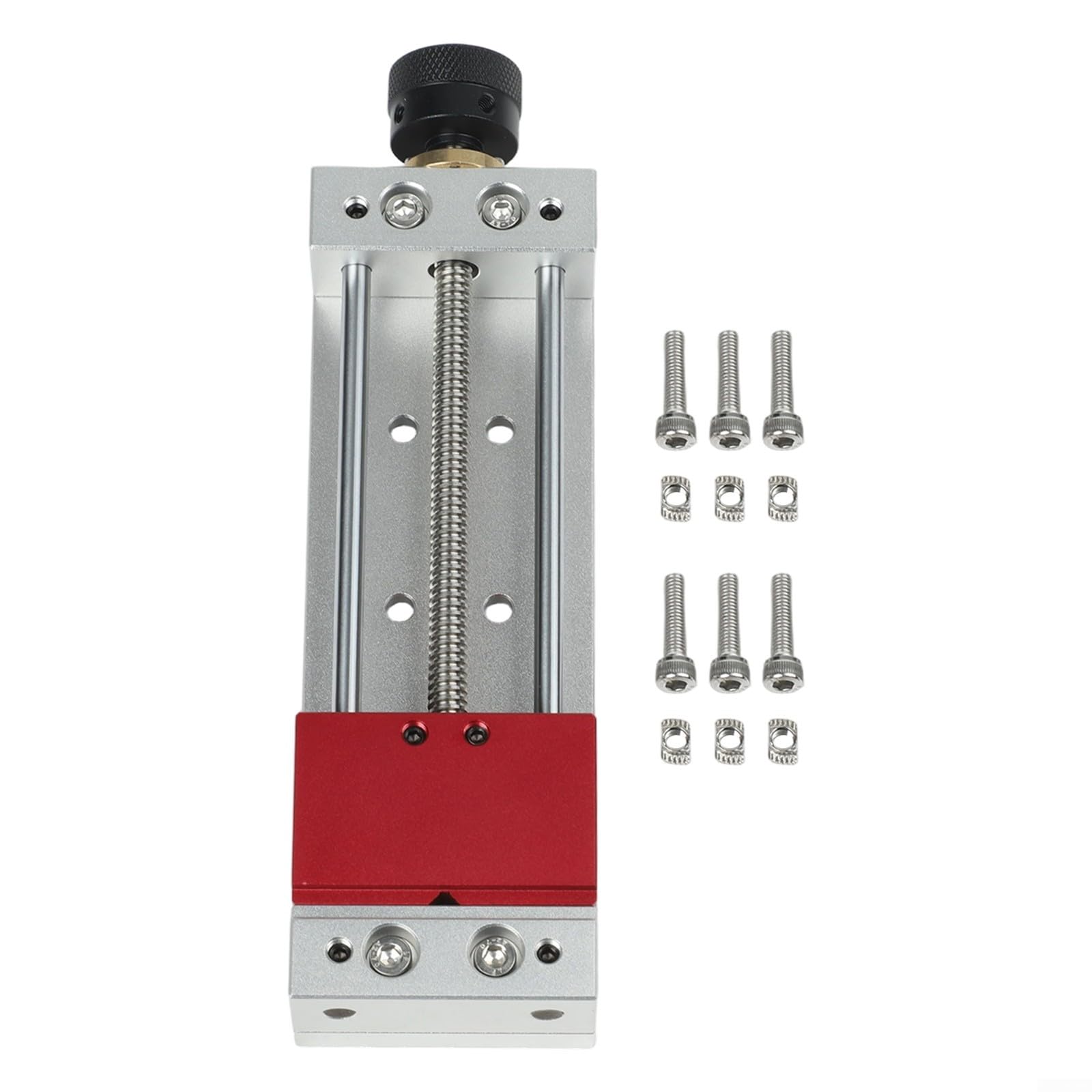 Tornillo de banco LTY-59100 para máquina de grabado de perforación CNC, mesa de soldadura pequeña de aleación de aluminio con ranura para fijación de PCB y trabajo hecho a mano