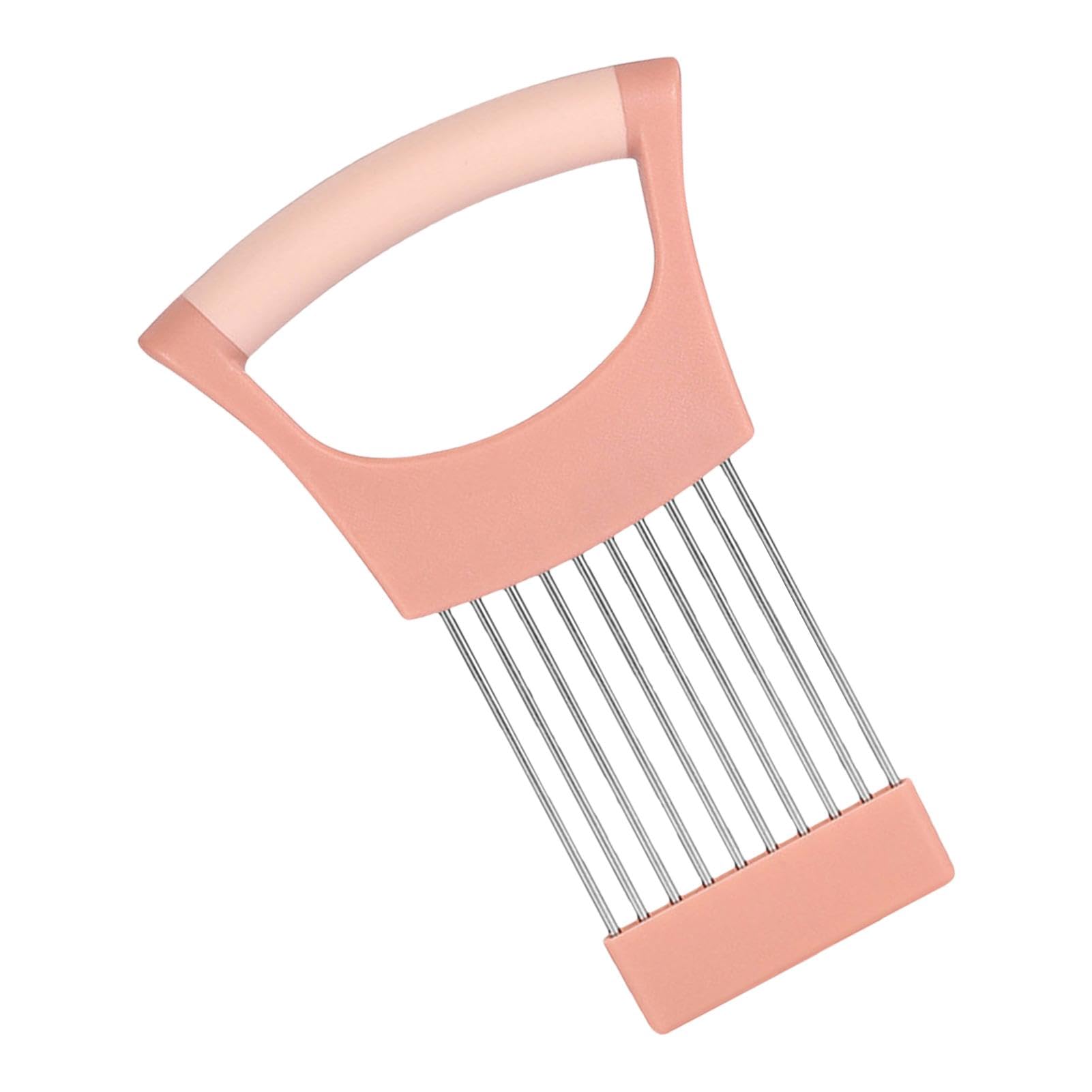 manhegari Porte-tranche D'oignon, Coupe Oignon Pour Trancher, Porte Hachoir Pour Trancheuses De Fruits De Cuisine, Outil D'assistant De Trancheuse De Nourriture Multifonctionnel