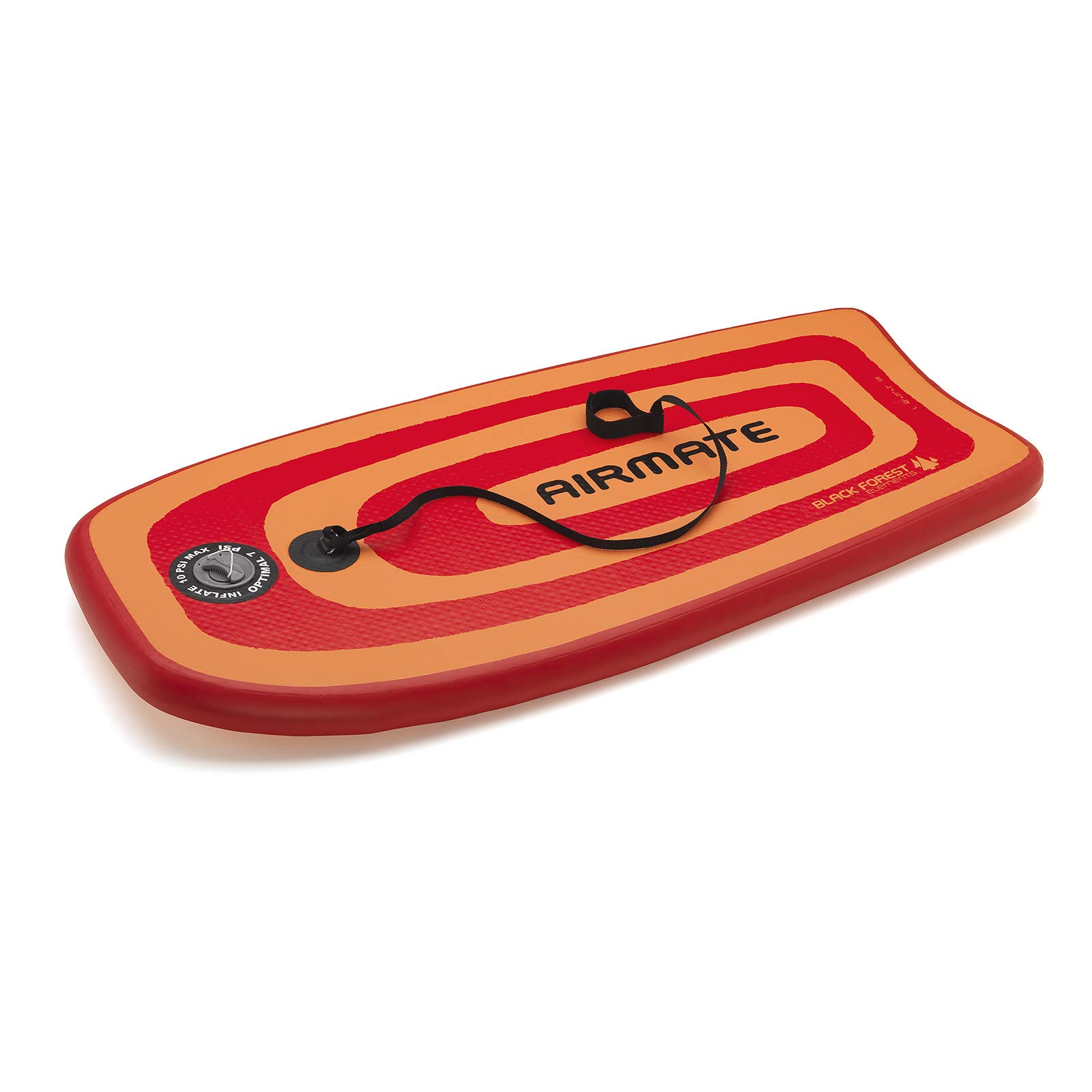 AIRMATE L 43 " Bodyboard Inflatable - Boogieboard aufblasbar - Sportgerät - Für Erwachsene