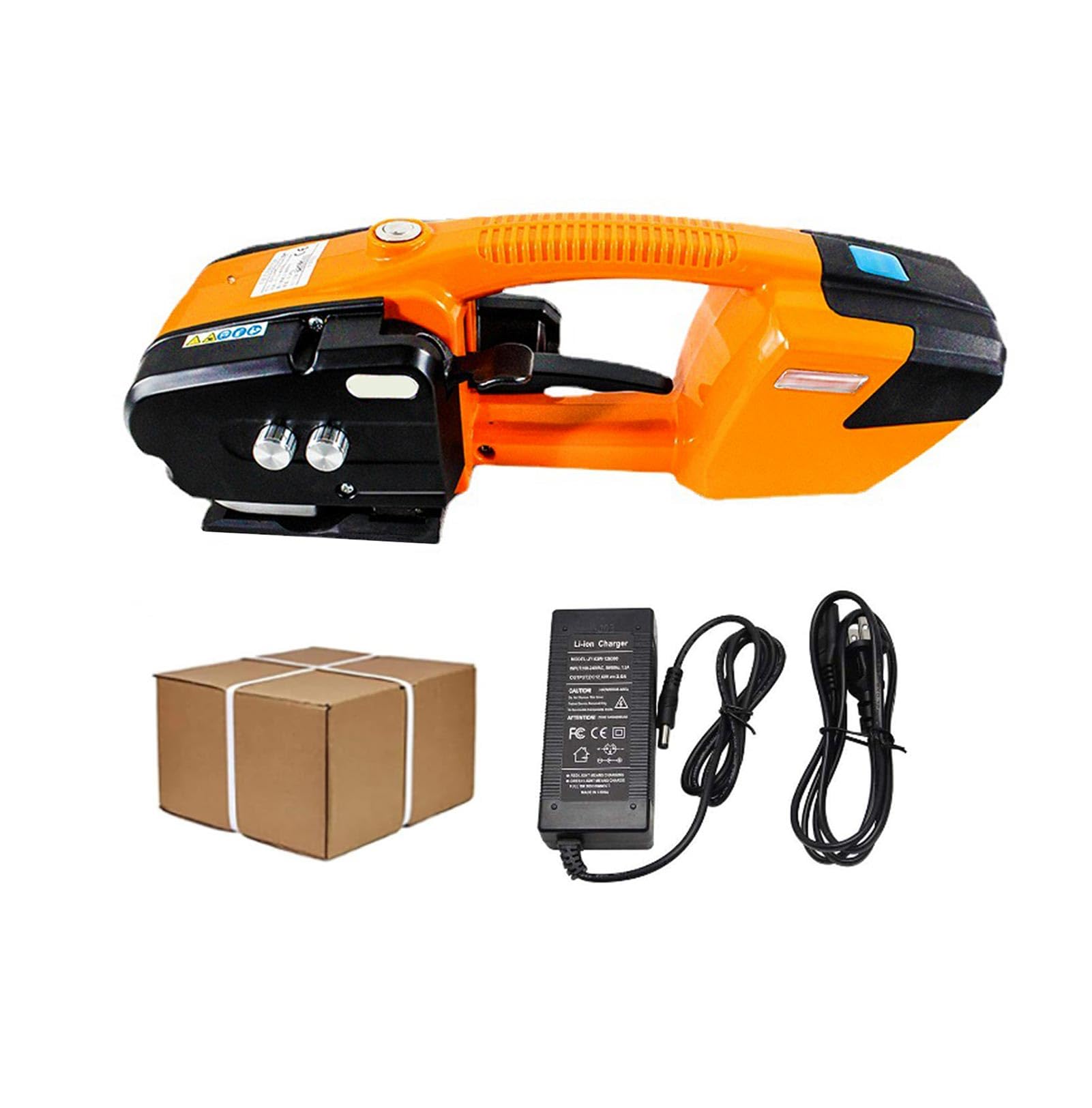 Gguwug Girls A Electric Strapping Machine Welding Strapping Tool Packaging Tensioner Utomatic Hot Melting Banding Tools Electric Threading Machine Djustable Tension Easy To Operate