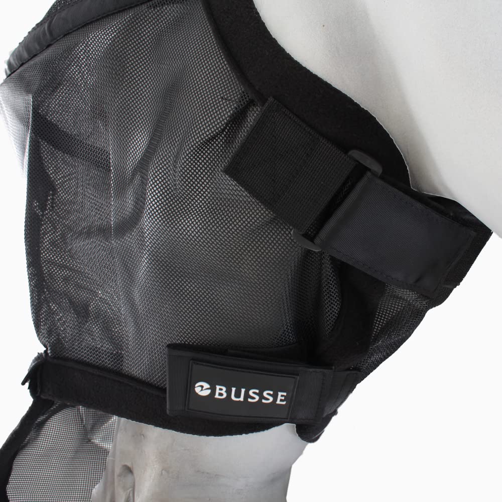Busse Fliegenmaske Fly Professional, Shetty, schwarz