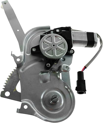 Miniatura 13 de TRQ Regulador y motor de ventana eléctrica del lado del conductor, parte trasera izquierda, compatible con Ford Escape 2008-2012, Mazda Tribute