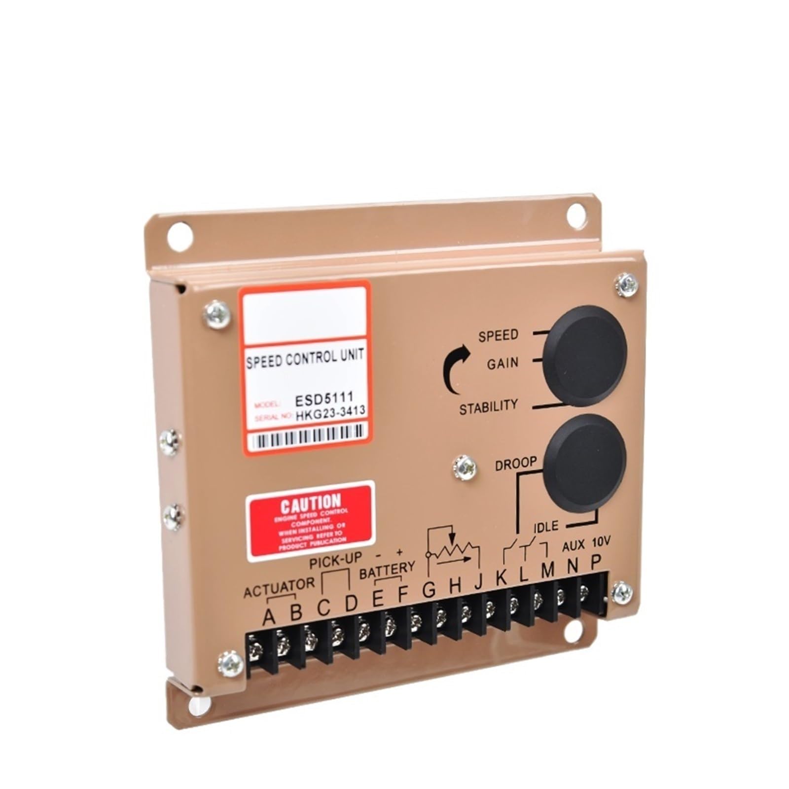 Contrôleur de Vitesse électronique de Moteur ESD5111, Panneau de Commande électrique de Groupe électrogène, régulateur de Vitesse