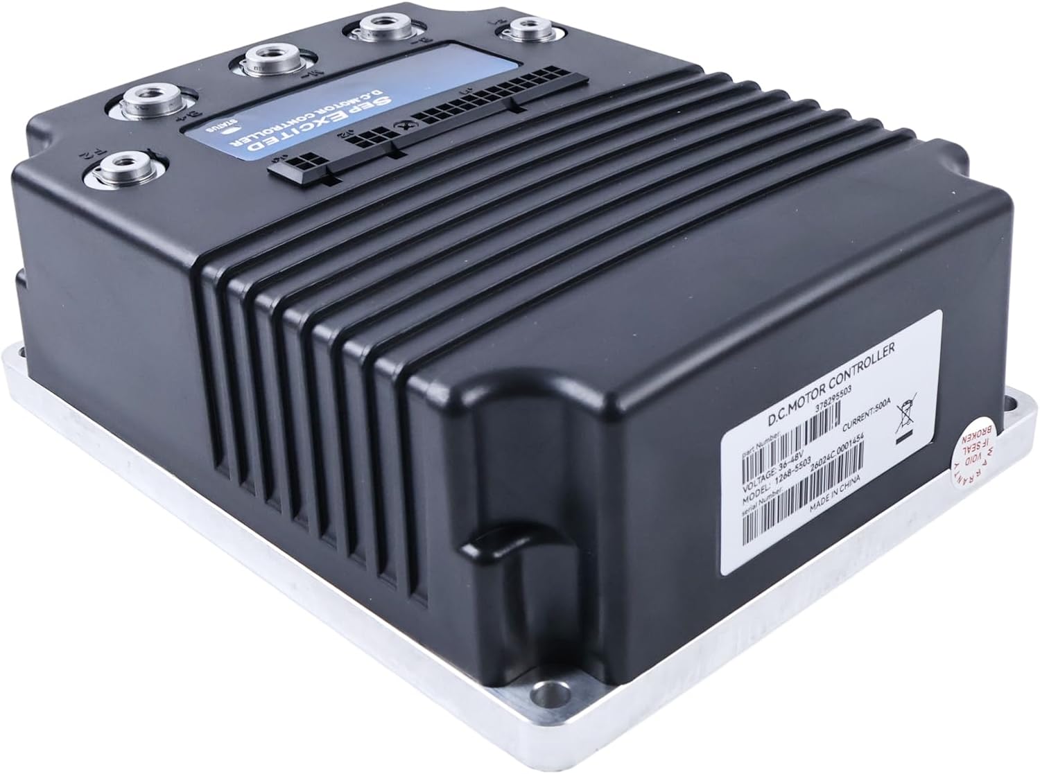 36V/48V 500A 0-5K DC Motor Controller SepEx 1268-5503 Compatible with Tomberlin Emerge Golf Carts for Curtis