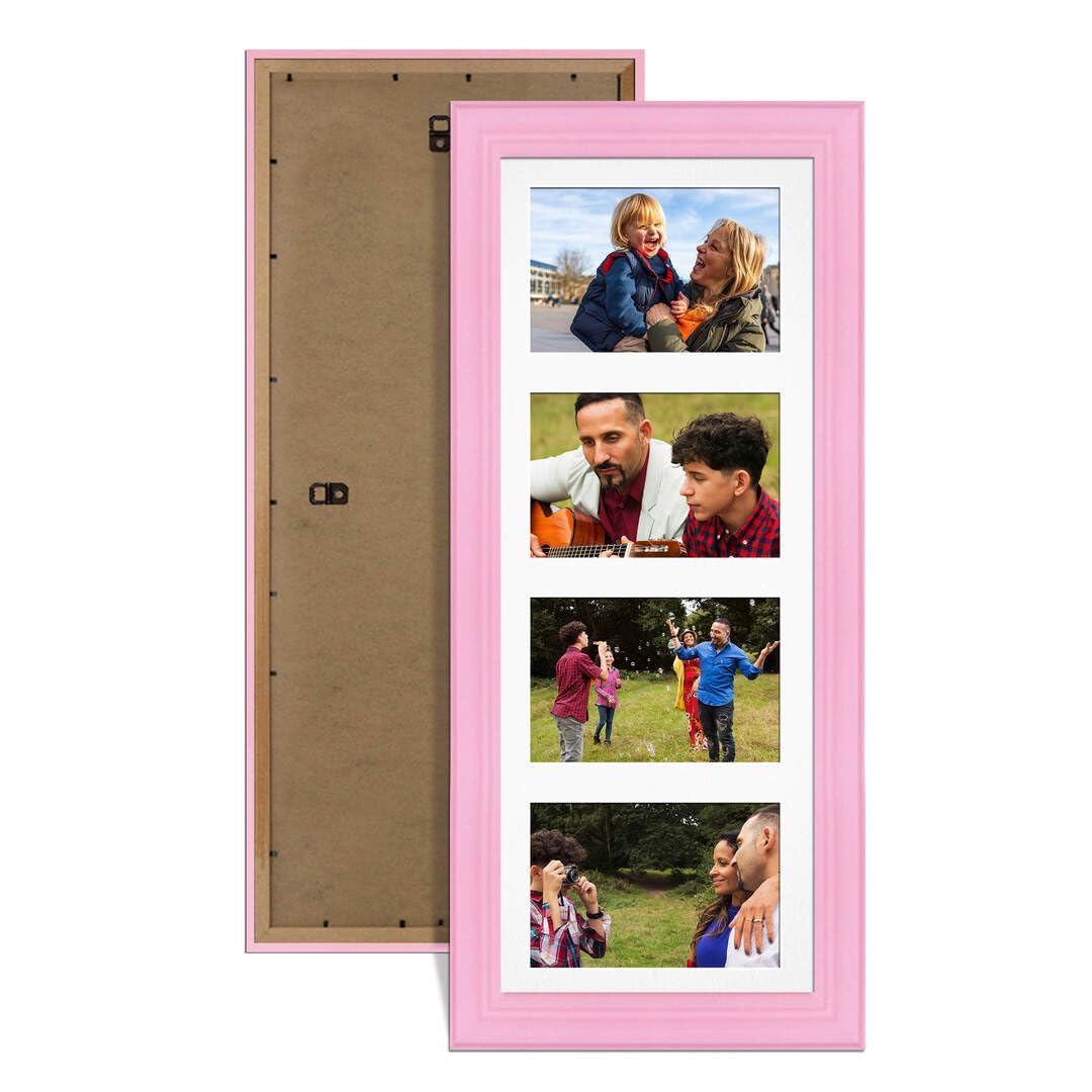 Procut Global 50x20cm Classic Pink Photo Frame For Multiple Pictures
