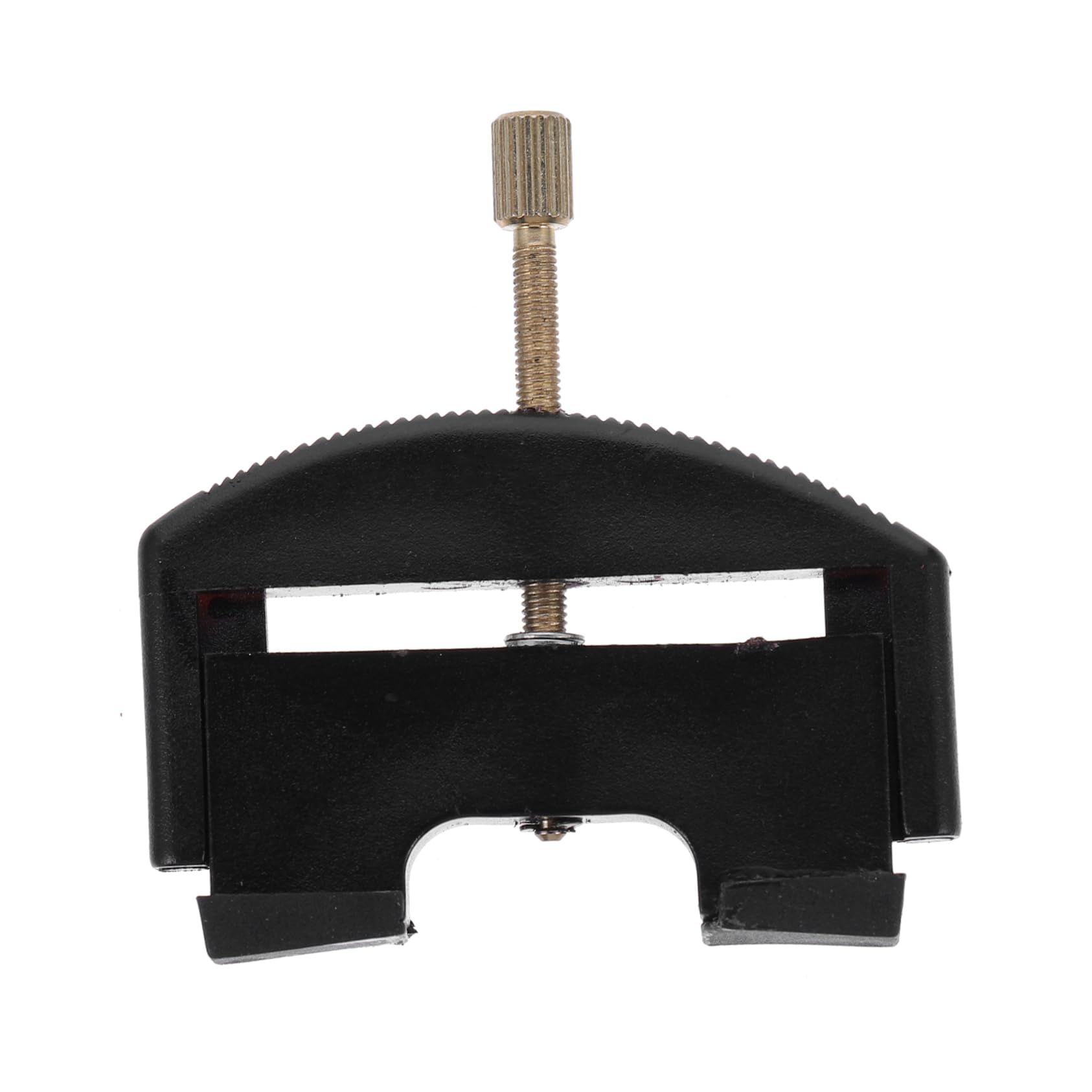 Strumento Cambio Corda Violino 1/4-4/4 Altezza Regolabile | Nero, Plastica e Placcatura Ferro, Segno Preciso Sul Ponte, Accessorio per Violino