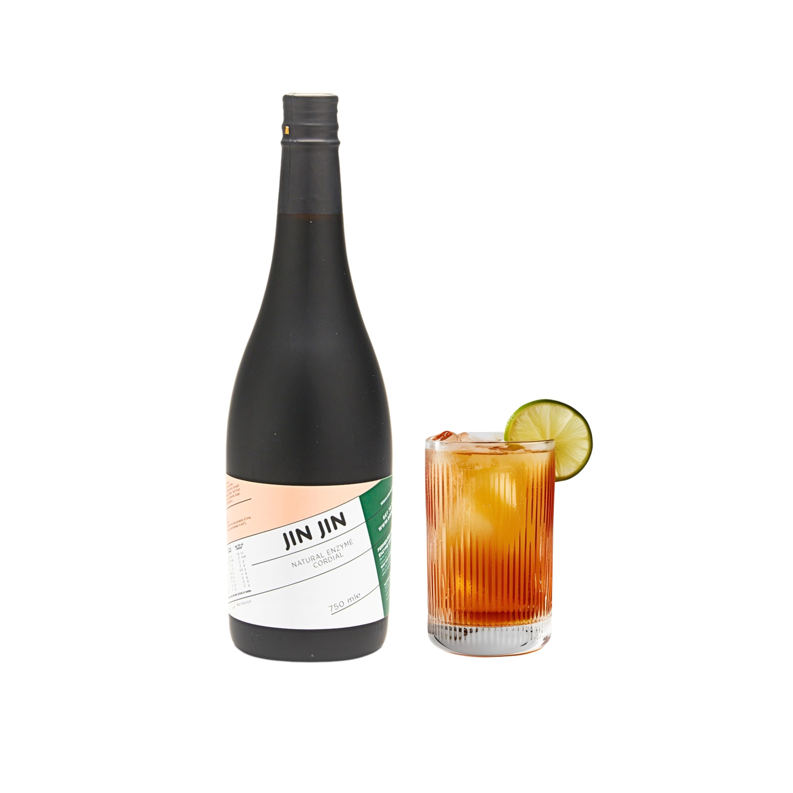 Enzymes Concentrate | Award Winning Non-Alcoholic Aperitif | Natural, Vegan, and Raw - Boost Immune System and Improve Gut Health | Complex and Delicious | Up to 38 drinks (750 ml)