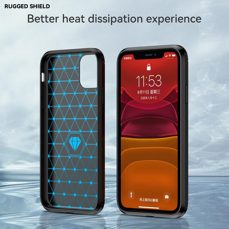 Image of Basic Case for iPhone 11 (Carbon Fibre Black)