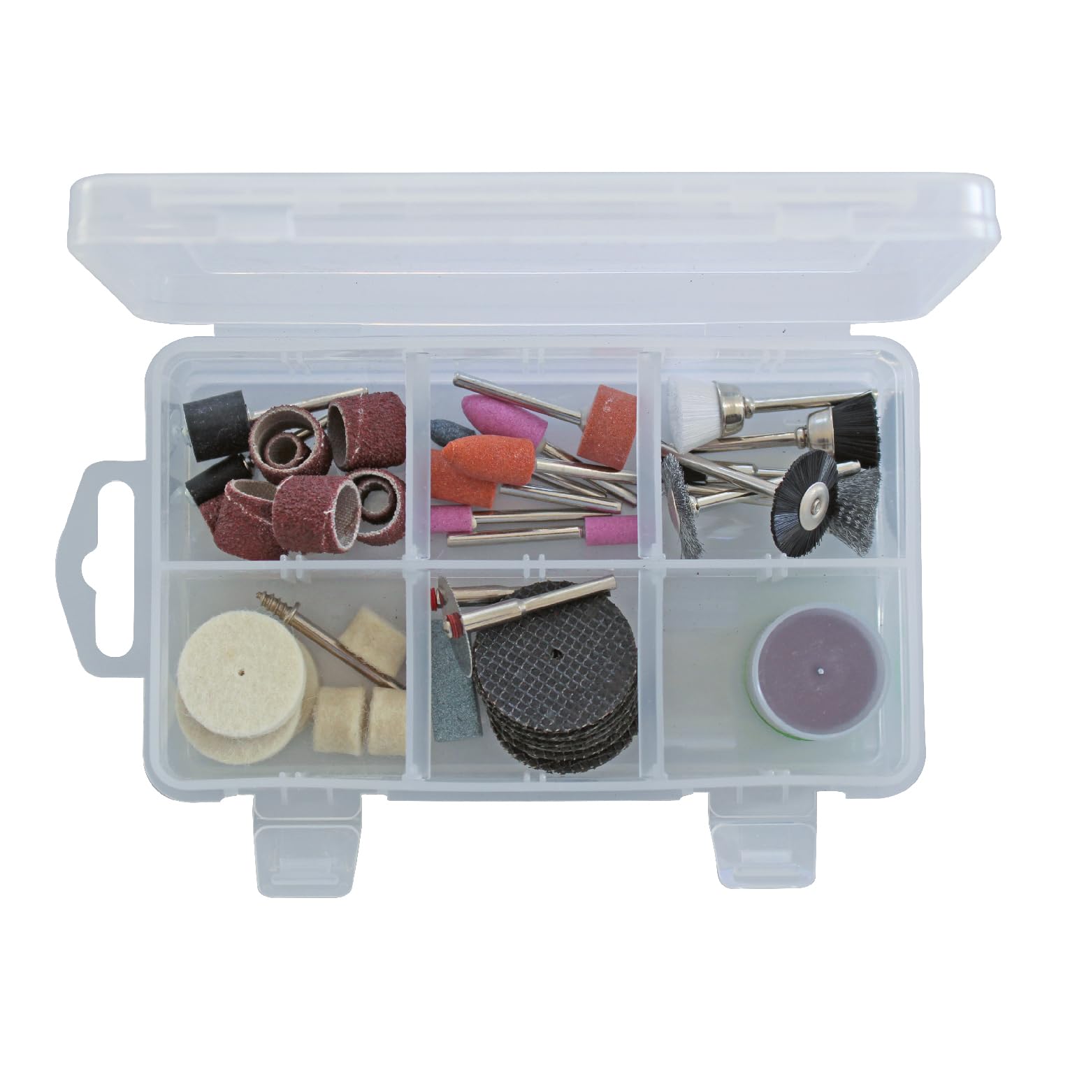 Valex EX75 Smerigliatrice da Banco Combinata, 150W, albero flessibile 1m e 85 accessori inclusi