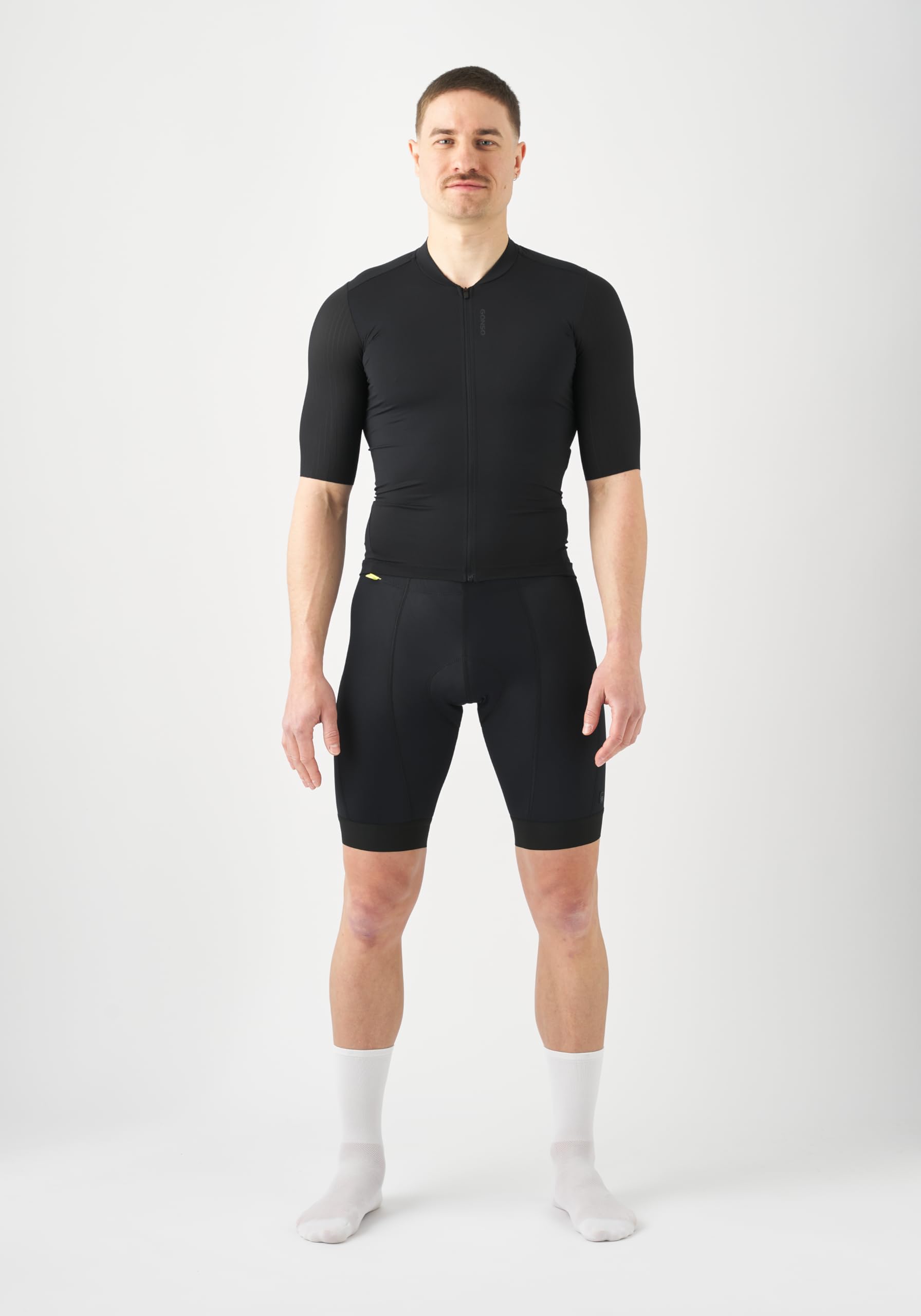 Gonso California, Kurze Herren Fahrradhose, Mit Dry Up Air Sitzpolster, Hohe Bewegungselastizität und Antirutsch-Silikon-Beingummi, Enganliegende Passform