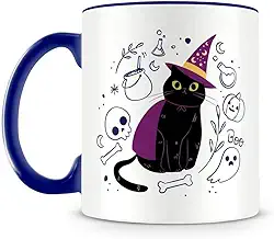 Caneca Personalizada Gato Preto