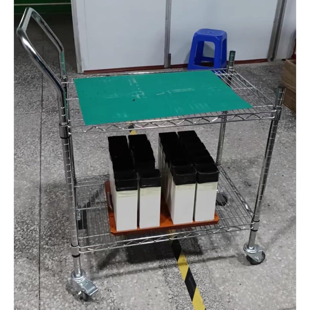 Carrello multiuso di alta qualità, a 3 ripiani, per cucina, ga, Worhop e Office Sto Soluts, Heavy-Du, le nizer su ruote