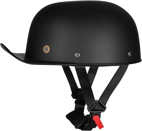 Miniatura 2 de Casco de Béisbol para Motocicleta - Gorra de Estilo Béisbol Retro para Unisex-Adulto, Aprobado por DOT