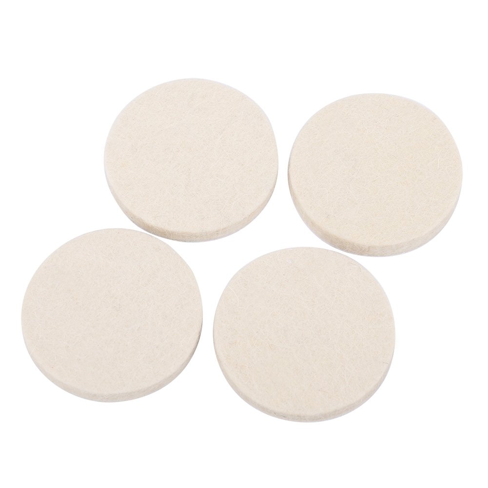 Kit per lucidatura e rimozione di graffi dal vetro, con polvere di ossido di cerio per lucidatura, dischi in feltro per lucidatura, set di dischi abrasivi per parabrezza e vetro con adattatore per