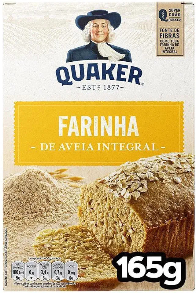 Farinha de Aveia Quaker Caixa 165g