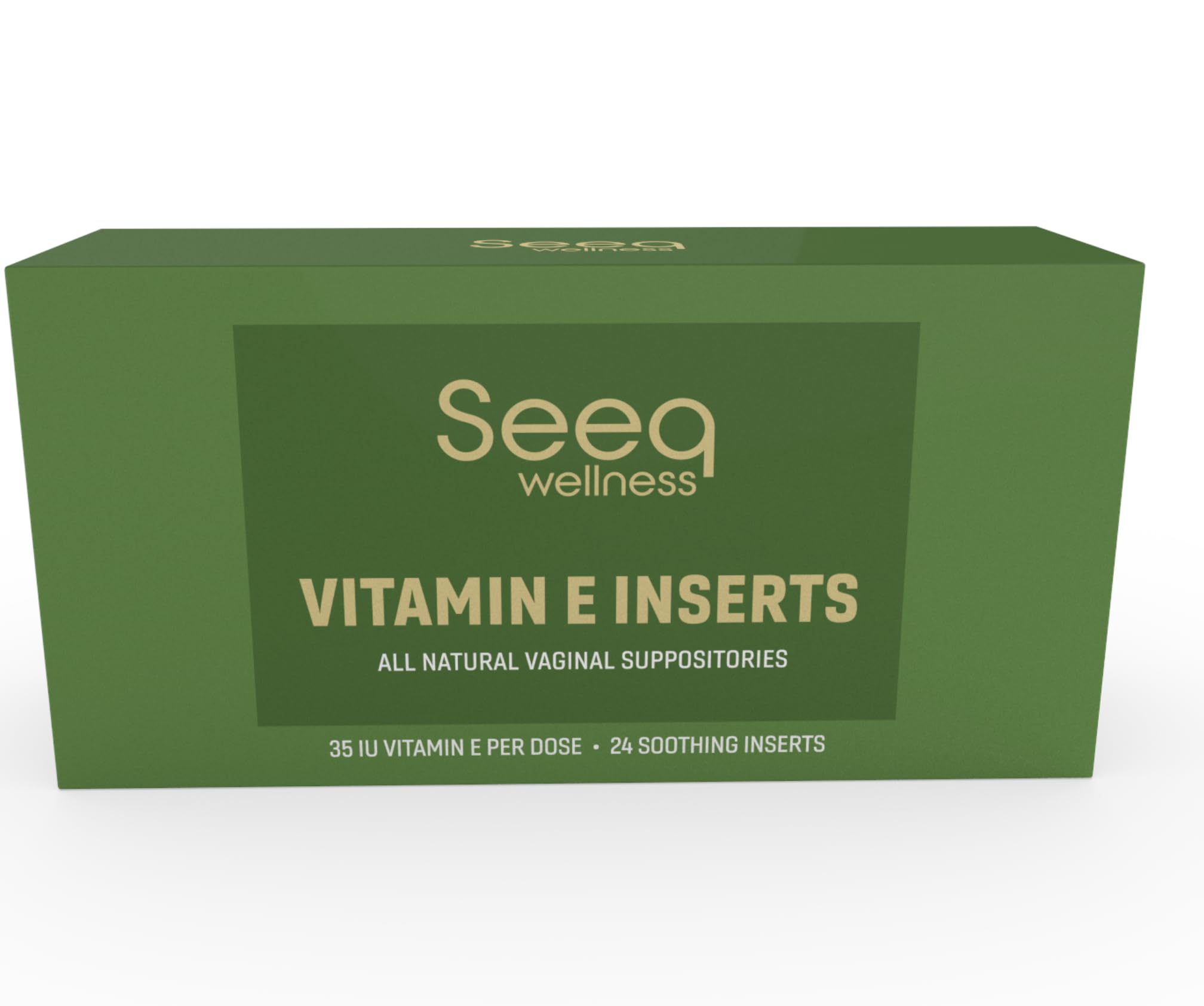 SeeQ Wellness Vitamin E Suppositories