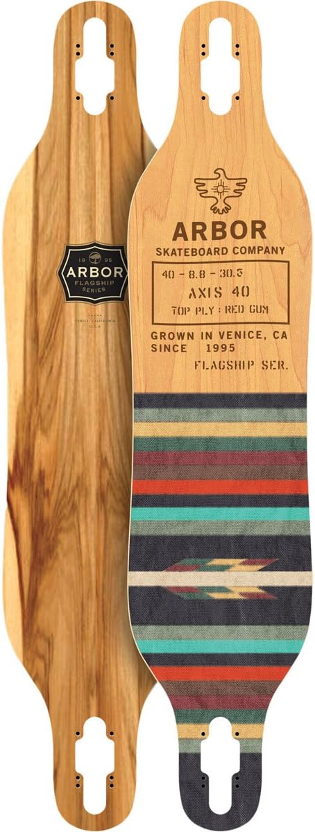 Arbor Axis 40 Flagship Skateboard Deck, Red Gum, 40" x 8.75" x 30.50"