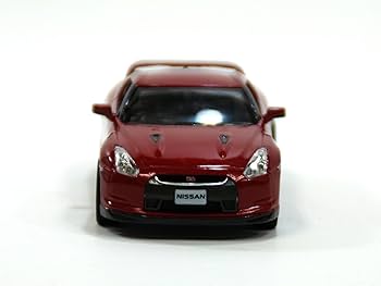 Amazon | KiNSMART 1:36 日産 GTR R-35 ワインレッド ウィンドウ