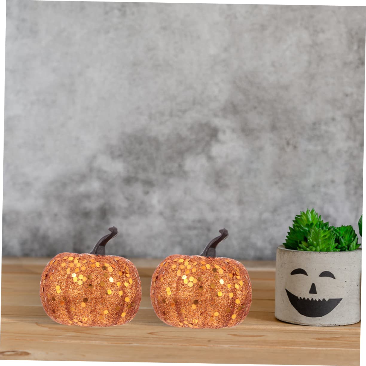 ABOOFAN 40stücke Teiliges Künstlicher Kürbis-Ornamente Für Halloween Und Erntedankfest Vielseitige Dekoration Für Tisch Körbe Und Feste