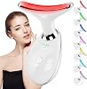 Face Massager Against Wrinkles Face Beauty Device with 3 Modes 45 ° C V Face Beauty Meter Face Device for Skin Tightening & Lifting EMS Face Massage for Women Men V Shape Face Device (White)