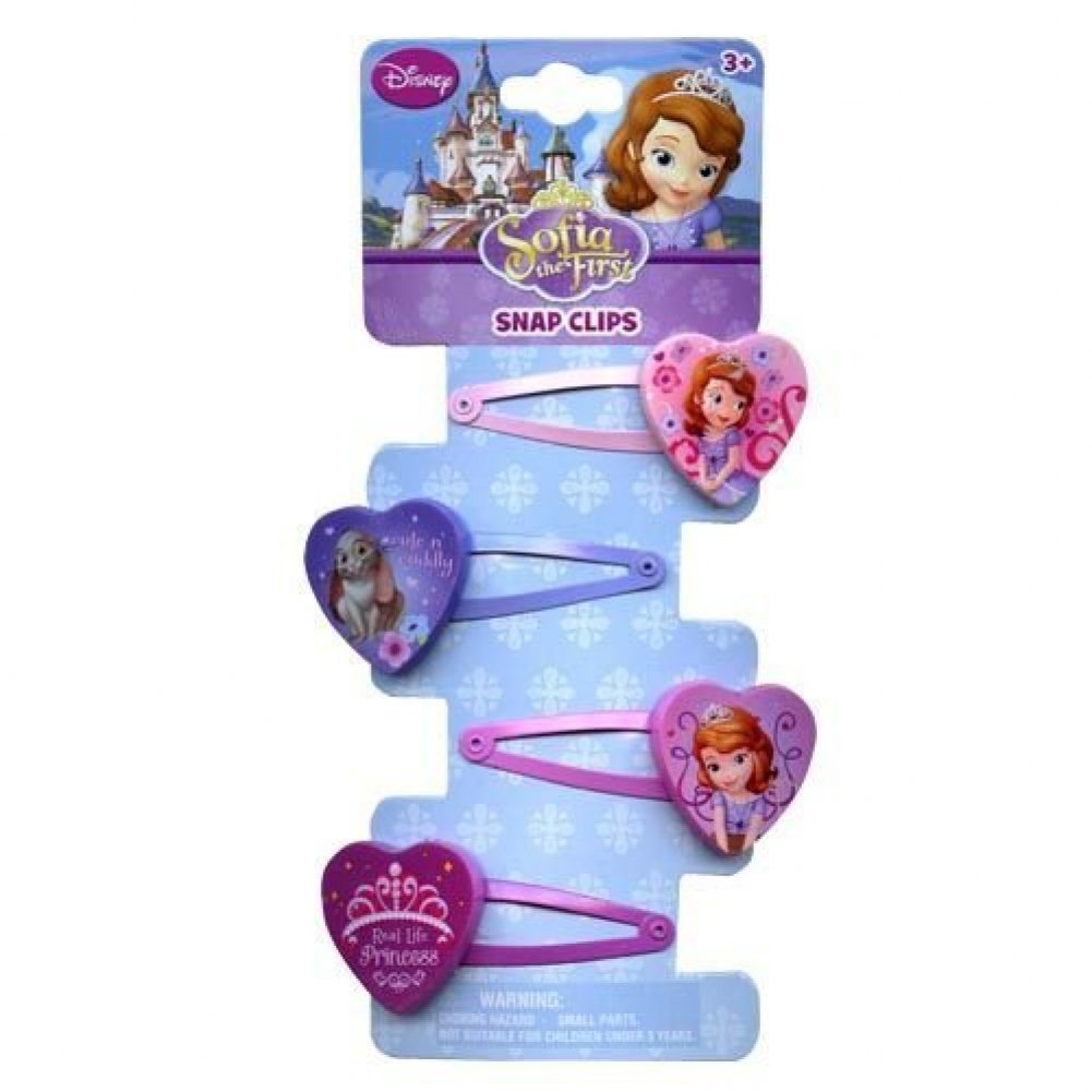 Barrettes Princesse Sofia Disney pour fille accessoire cheveux