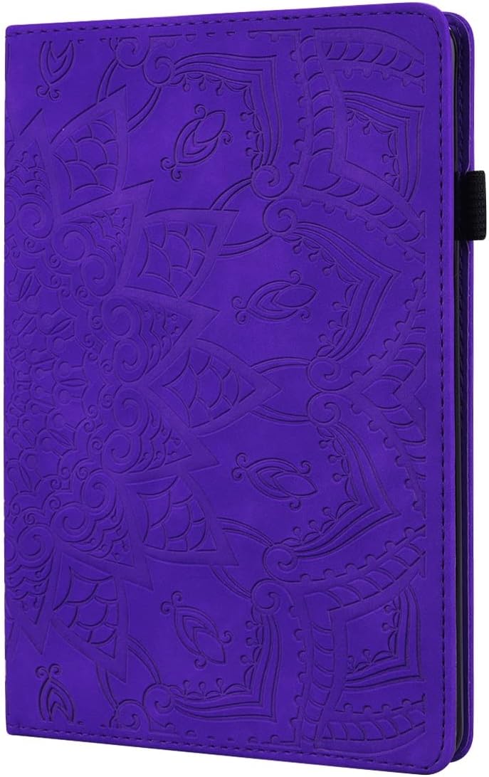 Tablet Travel Compatible with Kindle Fire HD 8 Tablet and Fire HD 8 Plus Tablet 10th Generation, 2020 Release) Slim Lightweight Embossed PU Leather Flip Holder Tablet PC Case Card Slot Tablet Case image 2