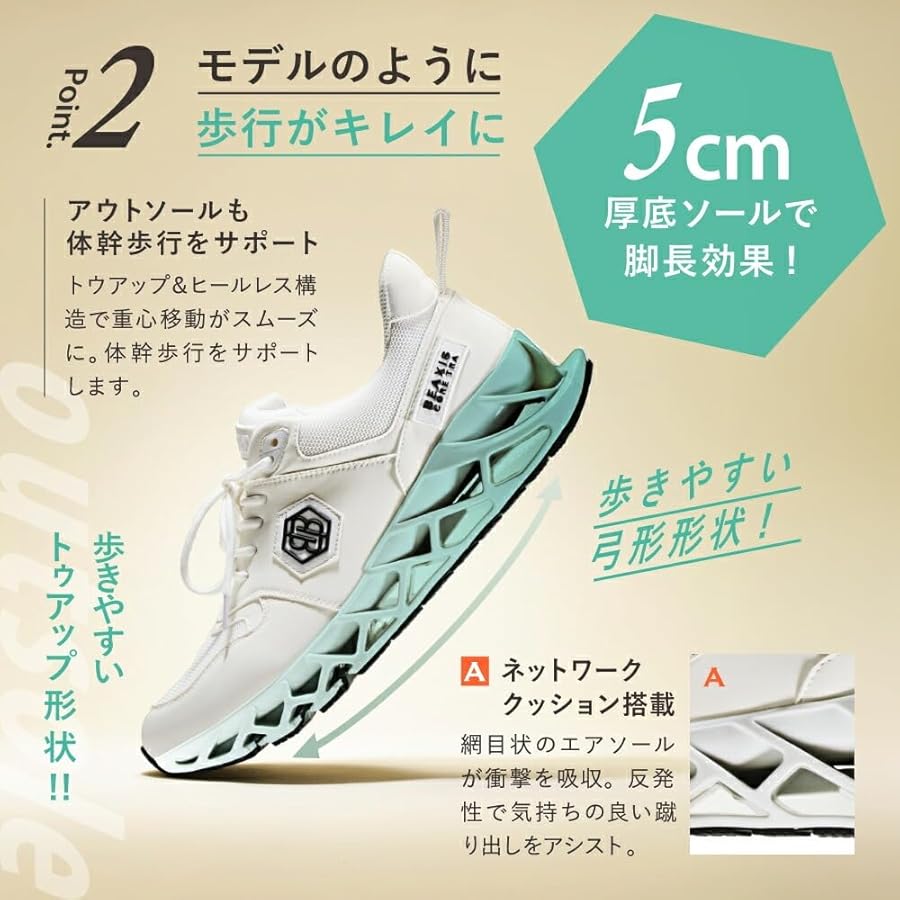 Amazon | [BEAXIS] ビーアクシス バランスコアスニーカー3 ダイエット
