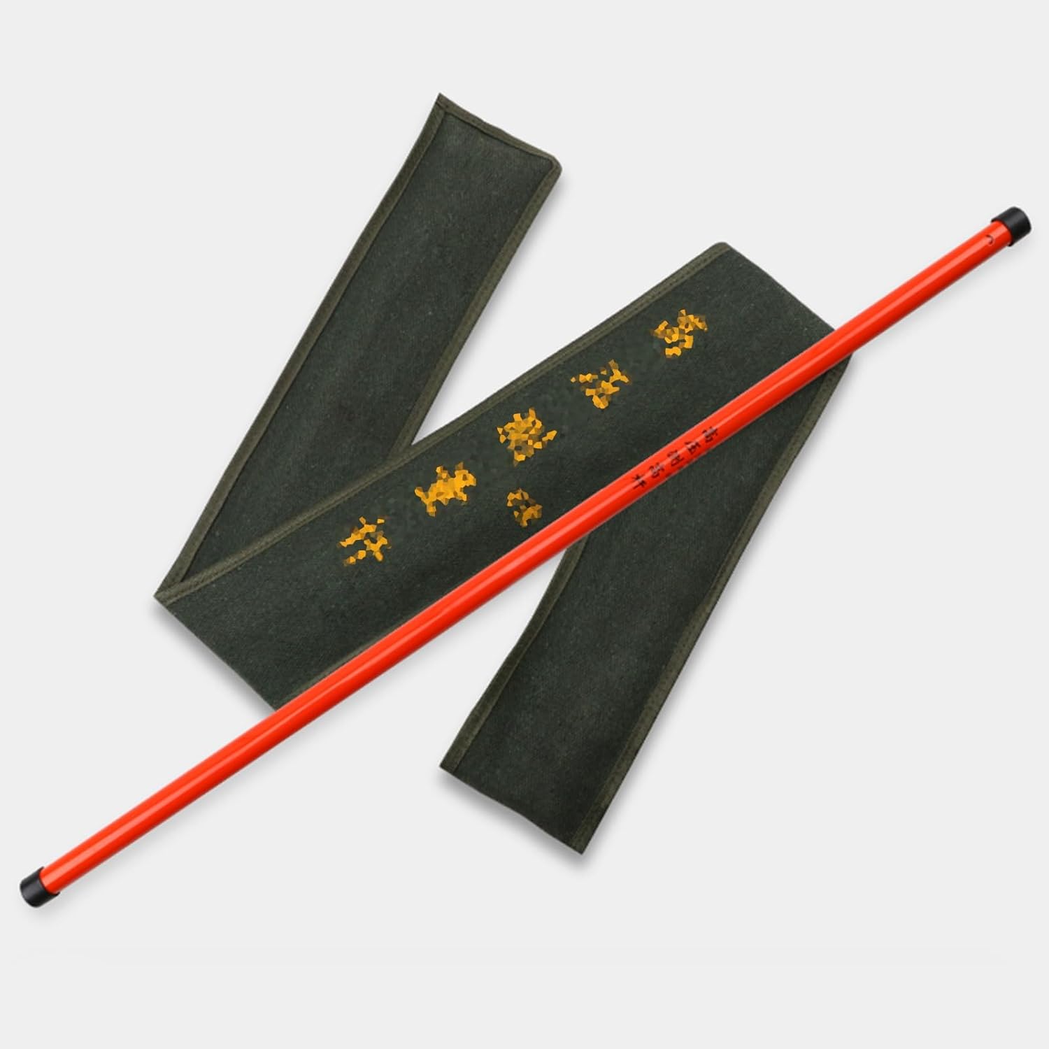 High Voltage Insulated Telescoping Measuring Rod 20-59 Ft | Electric Utility/Tree/Bridge Height Measuring Stick | Power Tower Ruler (Orange, 8m/26.2ft)