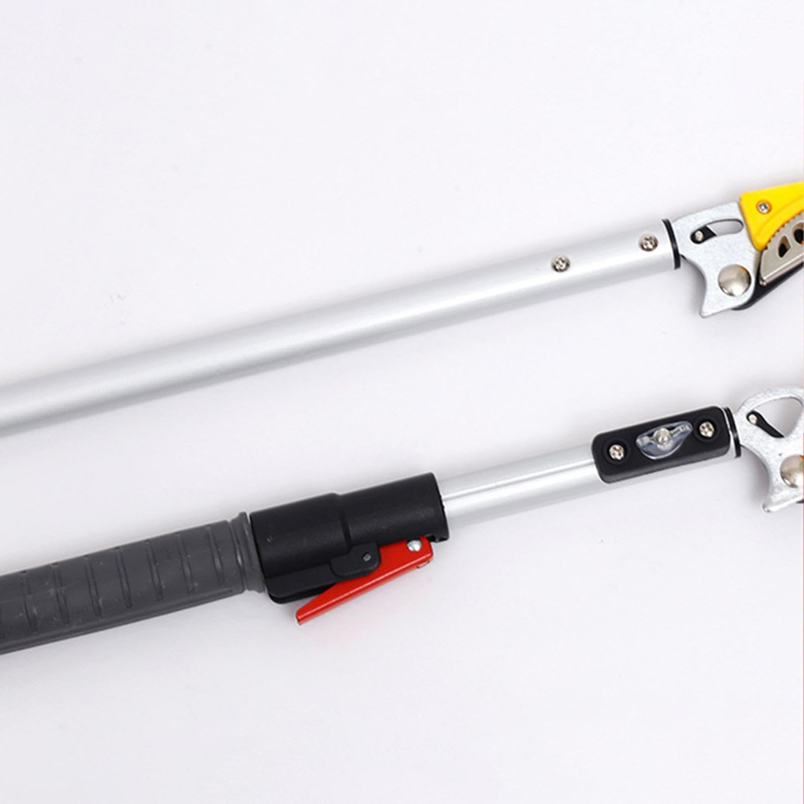kowaku Ébrancheur Sécateur à Longue Portée Cueille-fruits Outil de Jardinage Perche D'Élagage avec Manche Télescopique En Métal Robuste Adapté pour La Taill