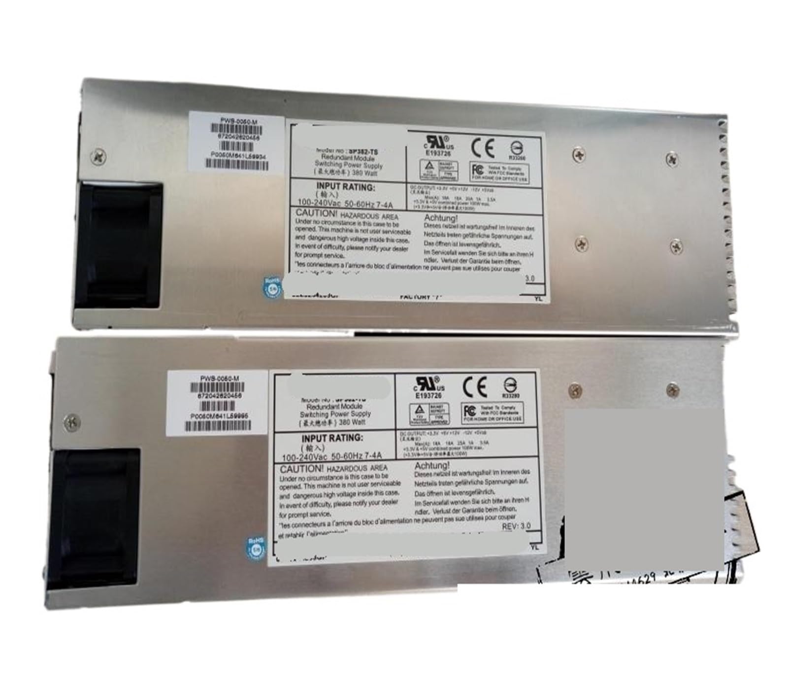 LEOTNNDQ 1PCS SP382-TS Server Power Supply 380W