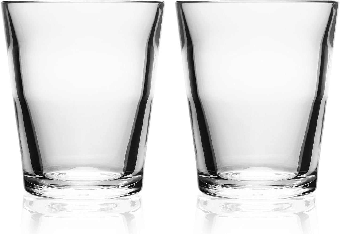 Unbreakable Standard Pint Glass Looks,Feels,Weighs Same as Glass(.61lbs),DW Safe!(4PK)