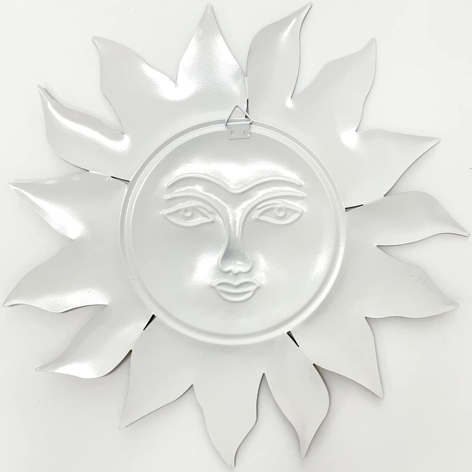 DEARBIRDER Metal Sun Wall Art Decor, Hanging for Indoor Outdoor Home Patio Garden Fence Yard - Image 3