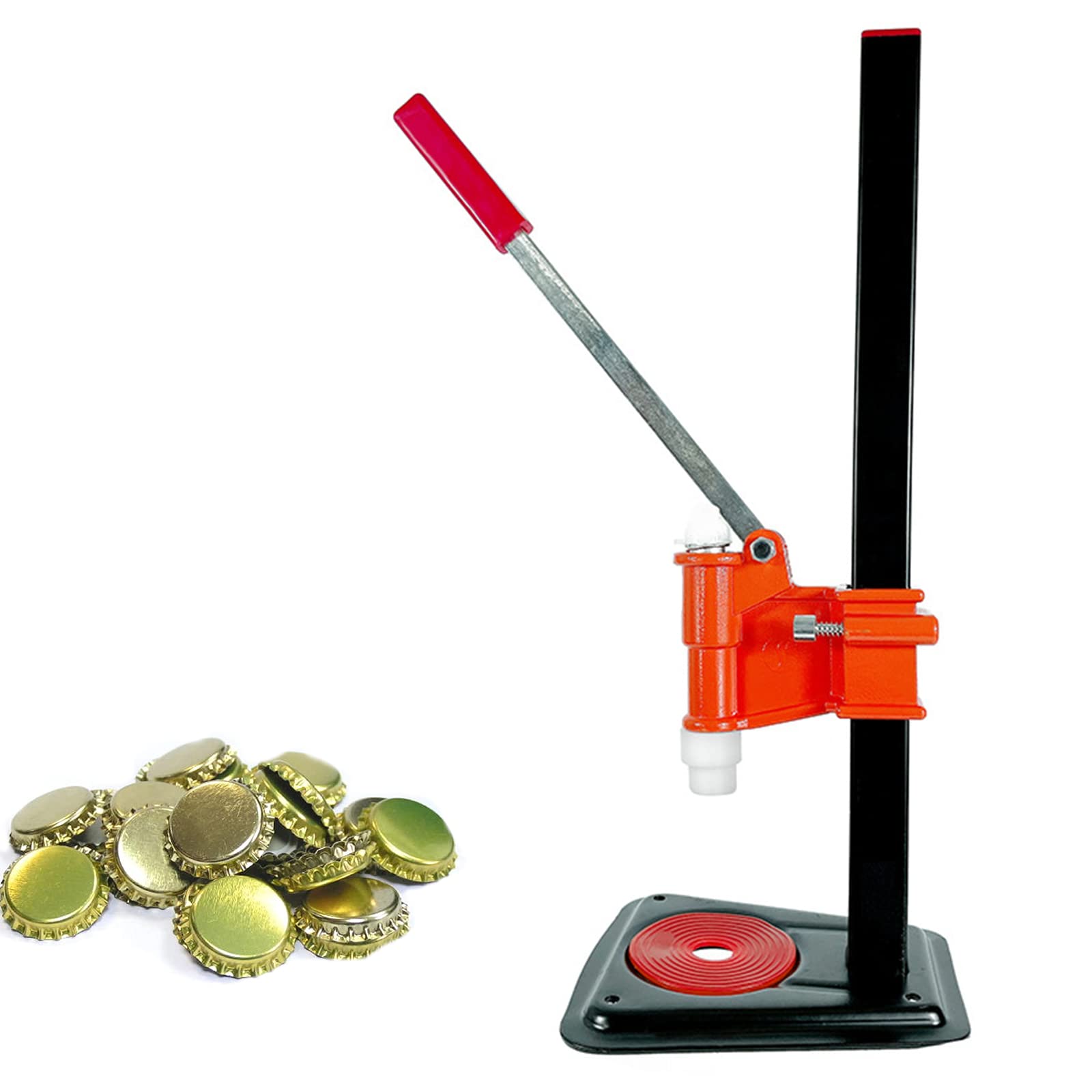 Machine de capsulage de bouteilles manuelle de paillasse durable pour bouteilles de brassage