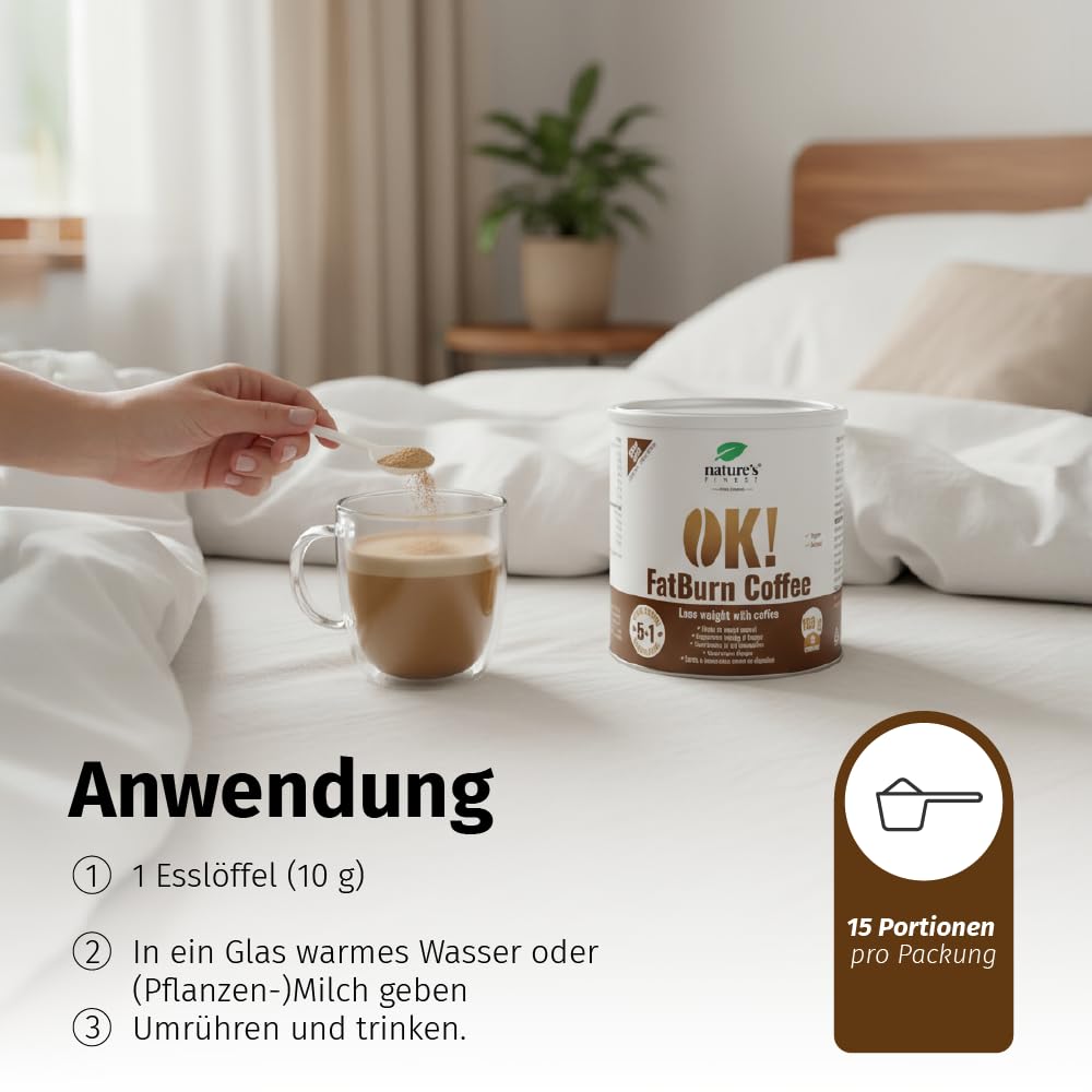 l carnitine coffee dm Nature's Finest Burn Coffee, instant 150 g | 5-in-1 instant coffee with L-carnitine, guarana and elderberry based on rice drink 500 mg of L Now L-Carnitine 500Mg Cap CL3920 Flavours:Orange Smash