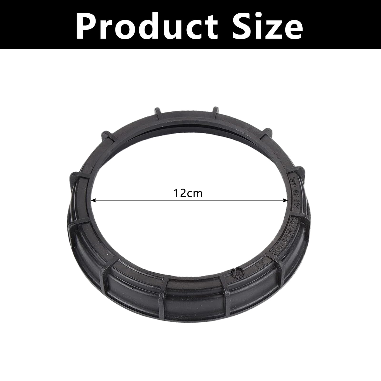 GVSS Guarnizione di tenuta per pompa del carburante per Renault 7701207449 09701687000 9621364680, compatibile con Clio II-III Laguna II-III Megane II-III Kangoo Scenic II-III,Anello di copertura