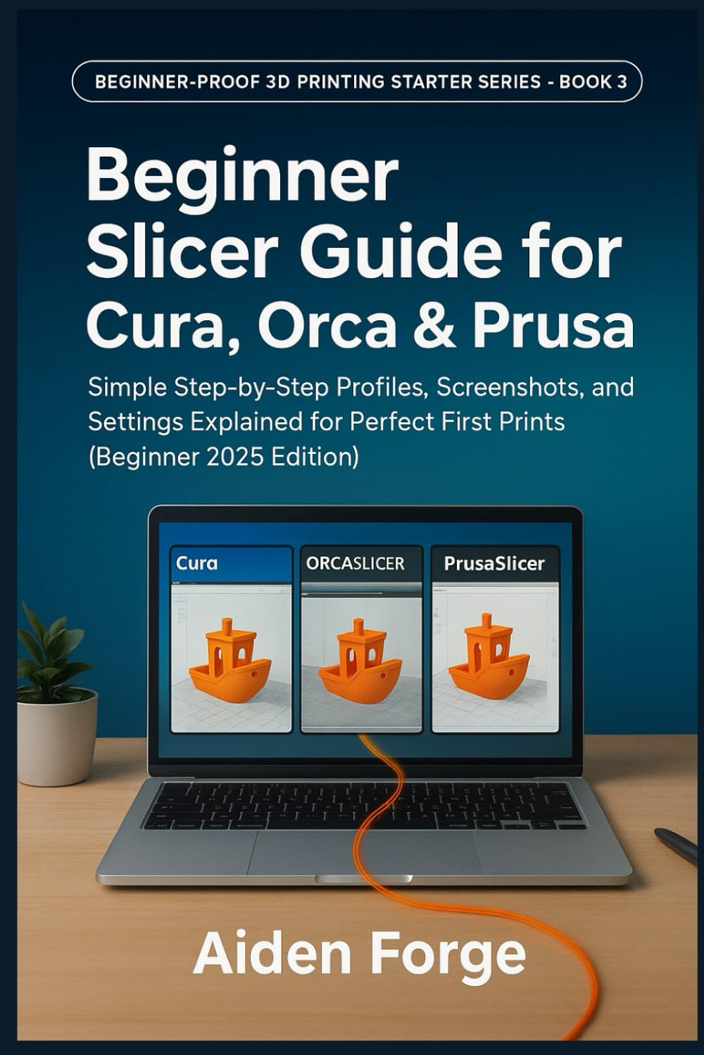 Beginner Slicer Guide for Cura, Orca & Prusa: Simple Step-by-Step Profiles, Screenshots, and Settings Explained for Perfect First Prints (Beginner ... (Beginner-Proof 3D Printing Starter Series)