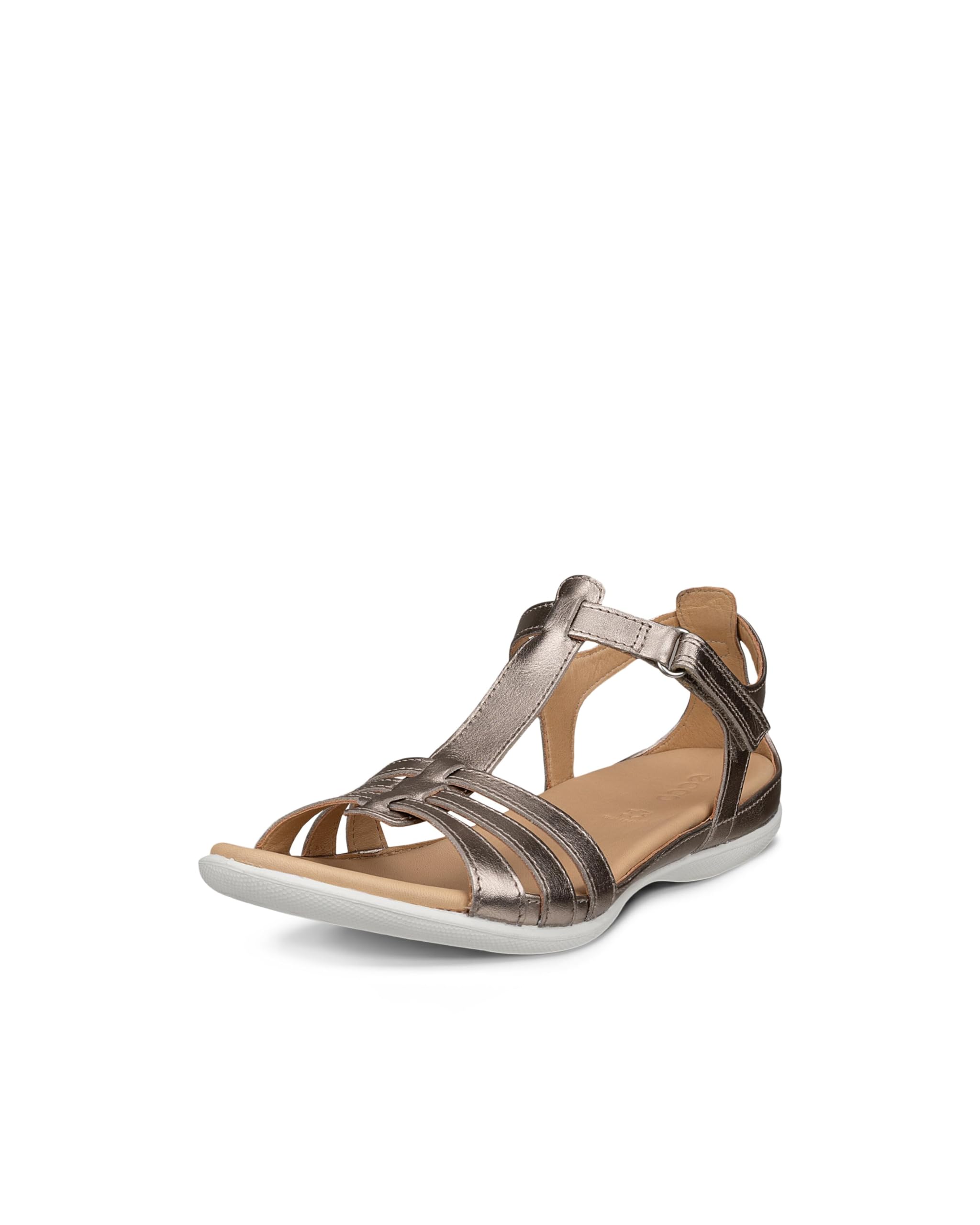 ECCO Women's Sandal FLASH, Pure Cashmere, 8.5