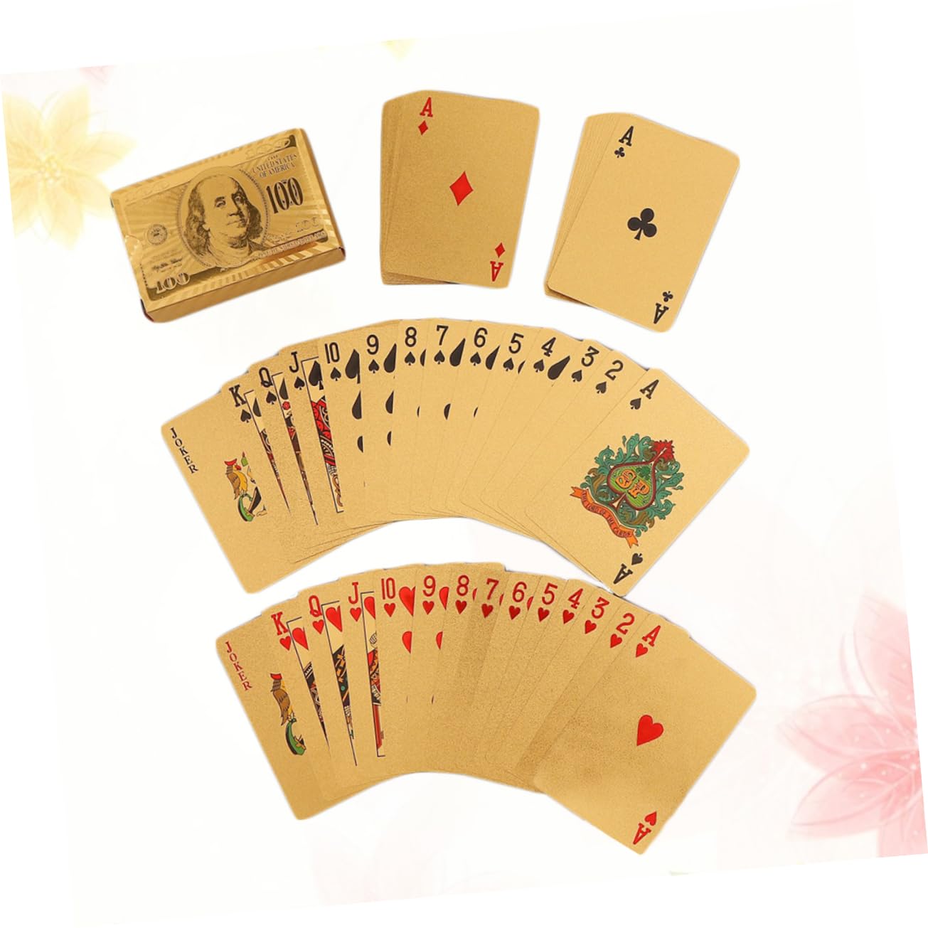 TOYANDONA 3sets Carte Da Poker Con Design Gioco Di Intrattenimento Per Casa e Ufficio Accessorio Divertente Per Serate Tra Amici