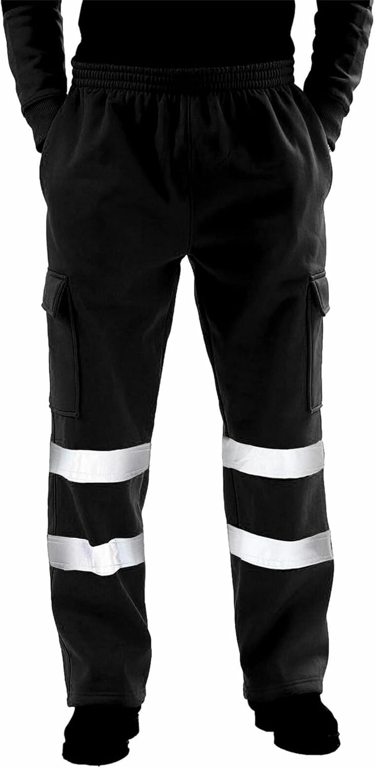 High Visibility Safety Sets for Men Women Reflective Class 3 Jacket Pants Unisex Wear Enhanced Safety Durability