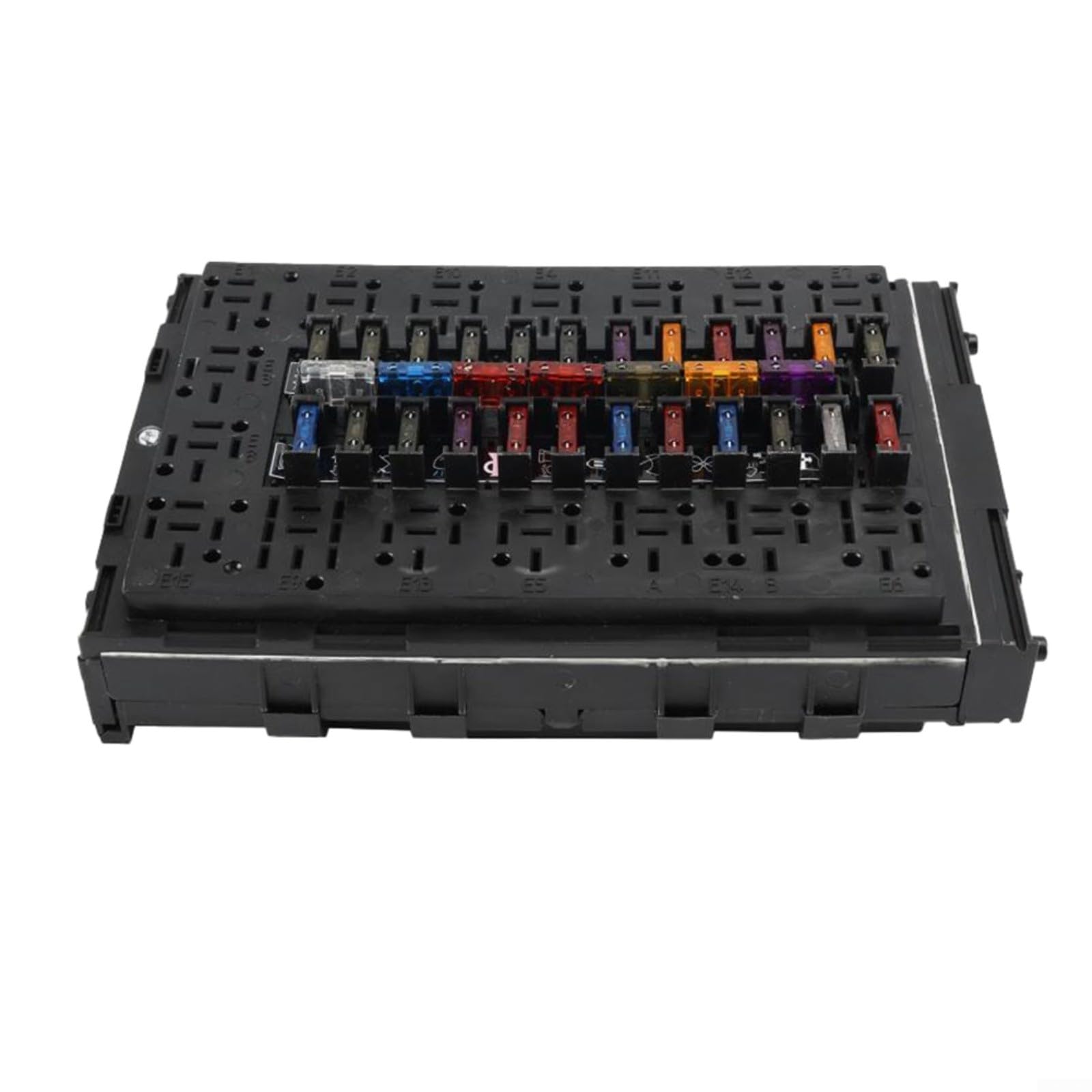 Caja de fusibles 5801360083 4838244 2997086 para Iveco Daily 1989-2006 Reemplazo Montaje directo Negro Plástico Componente eléctrico