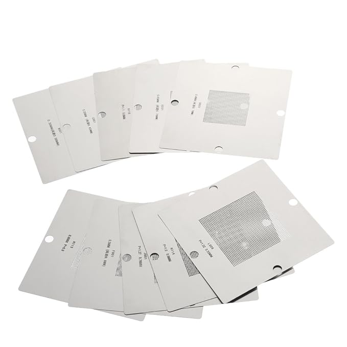 Buy Universal BGA Direct Heat Stencils Set 90x90mm Reballing