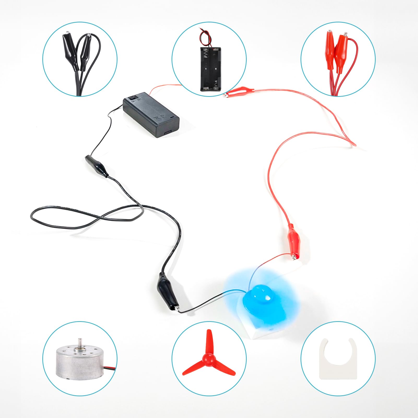 Sntieecr Kit circuito elettrico 42PCS