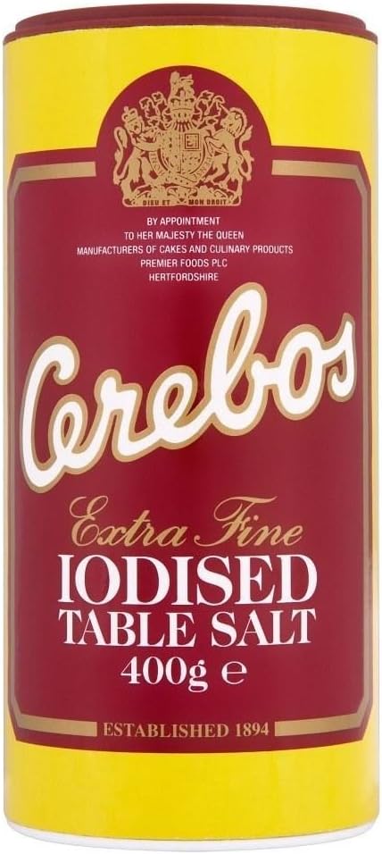 Cerebos Iodised Salt (400g) - Pack of 6