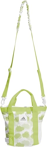adidas Bolso bandolera para mujer Essentials Pulse Lime-almost Lime Color WashPulse Lime GreenWhite Mini bolso bandolera Essentials