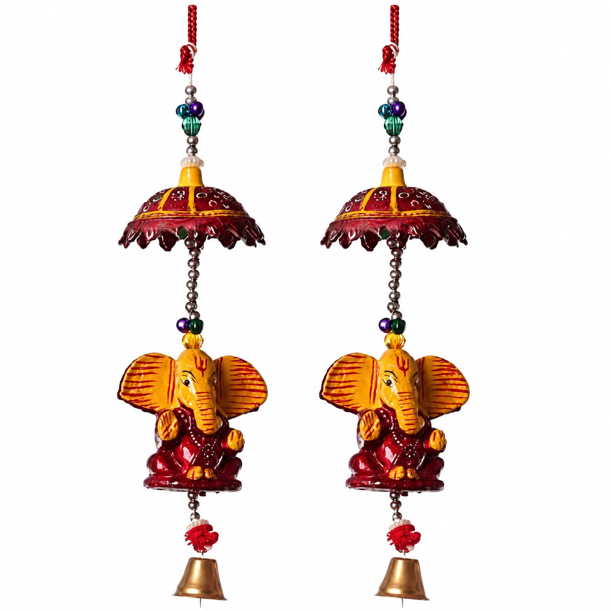 DreamKraft Decorative Ganesha Door Hangings Wall Art, Pack of 2